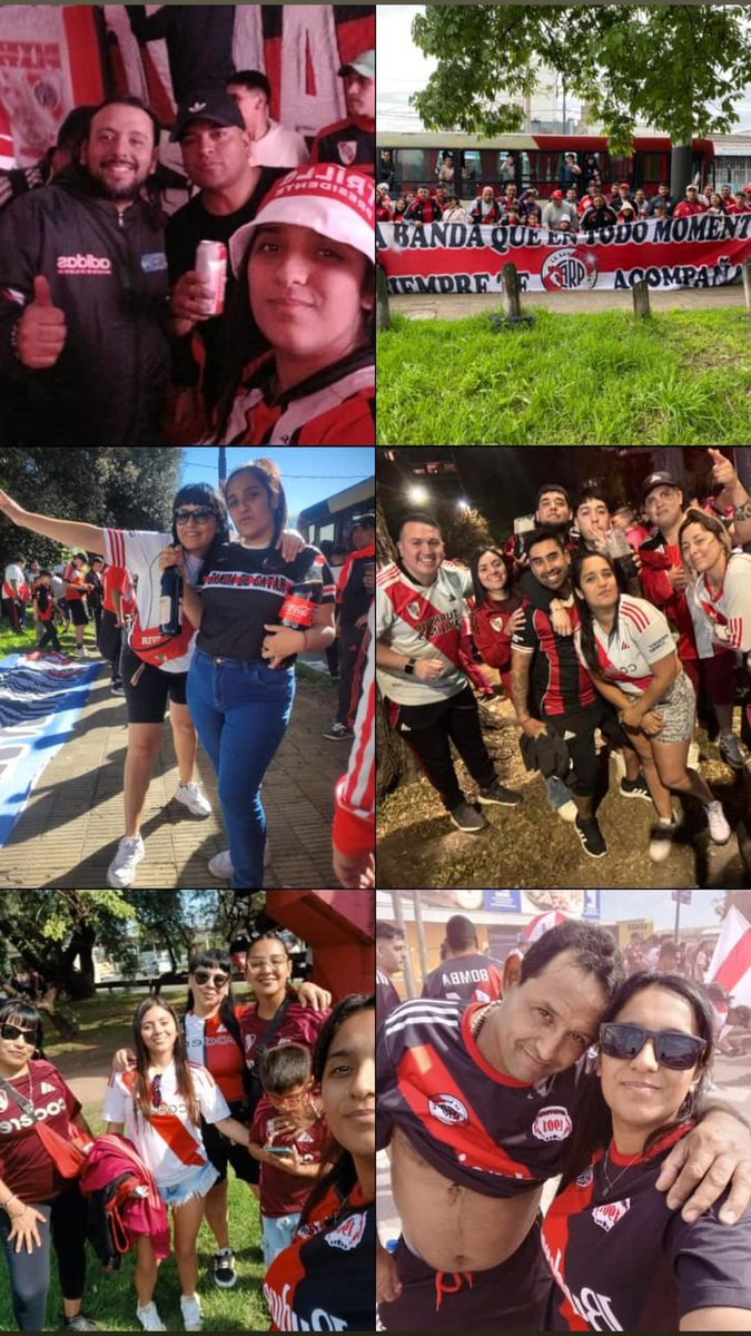 Micaela3014's tweet photo. Porque ser de River no es solamente alentar en una cancha… es compartir viajes, abrazos, canciones, mates, alegrías y momentos que quedan guardados para siempre. Por más canchas, más encuentros, más historias y muchos momentos juntos. Aguante River y esta banda🐔🐔 #matanza https://t.co/oGSimoOq1Y