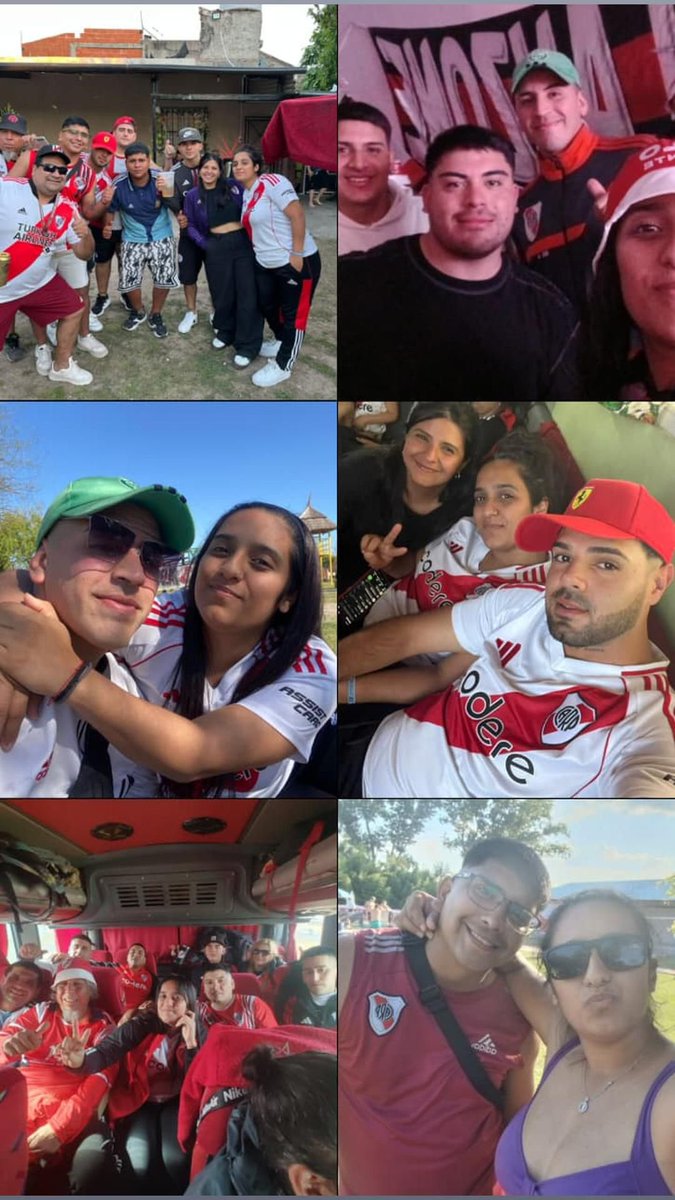 Micaela3014's tweet photo. Porque ser de River no es solamente alentar en una cancha… es compartir viajes, abrazos, canciones, mates, alegrías y momentos que quedan guardados para siempre. Por más canchas, más encuentros, más historias y muchos momentos juntos. Aguante River y esta banda🐔🐔 #matanza https://t.co/oGSimoOq1Y