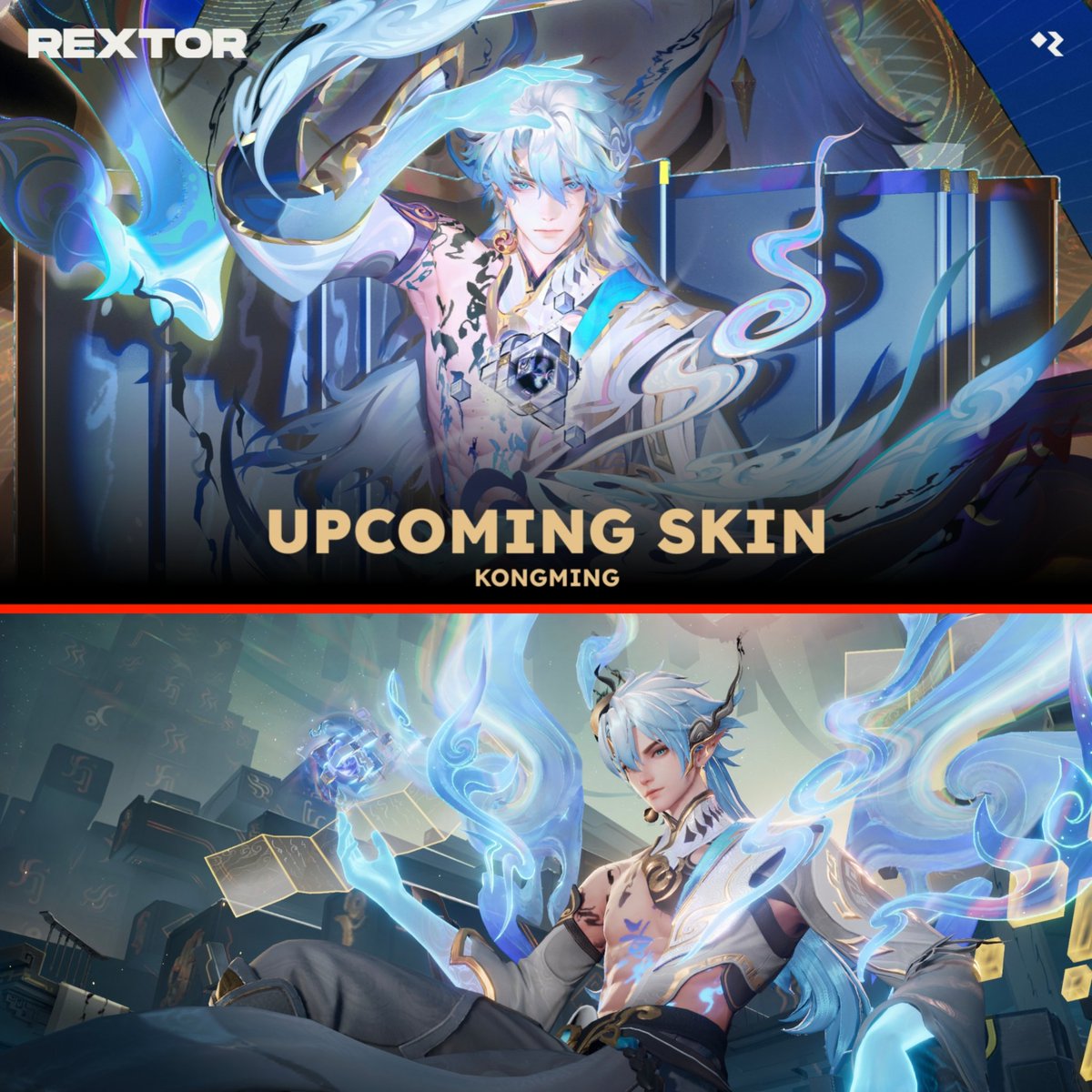 rextorext's tweet photo. π¨π½π°πΌπΊπΆπ»π΄ π¦πΈπΆπ»
Kongming β’ Myths: Baize
Skin Rarity: Flawless
Price: 4000-6000 Tokens
Β·
Release Date: October 16, 2026
#HonorofKings #HoK #Kongming #Rextor #HoKGlobal https://t.co/Bc7HGknXI0