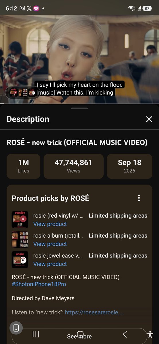 BacSisab's tweet photo. Stream please guys. We can do better than this. it's not just about numbers. This helps her income. We're still not at 48 million and this is her best song. I'm kinda disappointed that No. 1s aren't putting more effort into this. 

https://t.co/5itfYM1wg9 https://t.co/Dd60kkTGkF