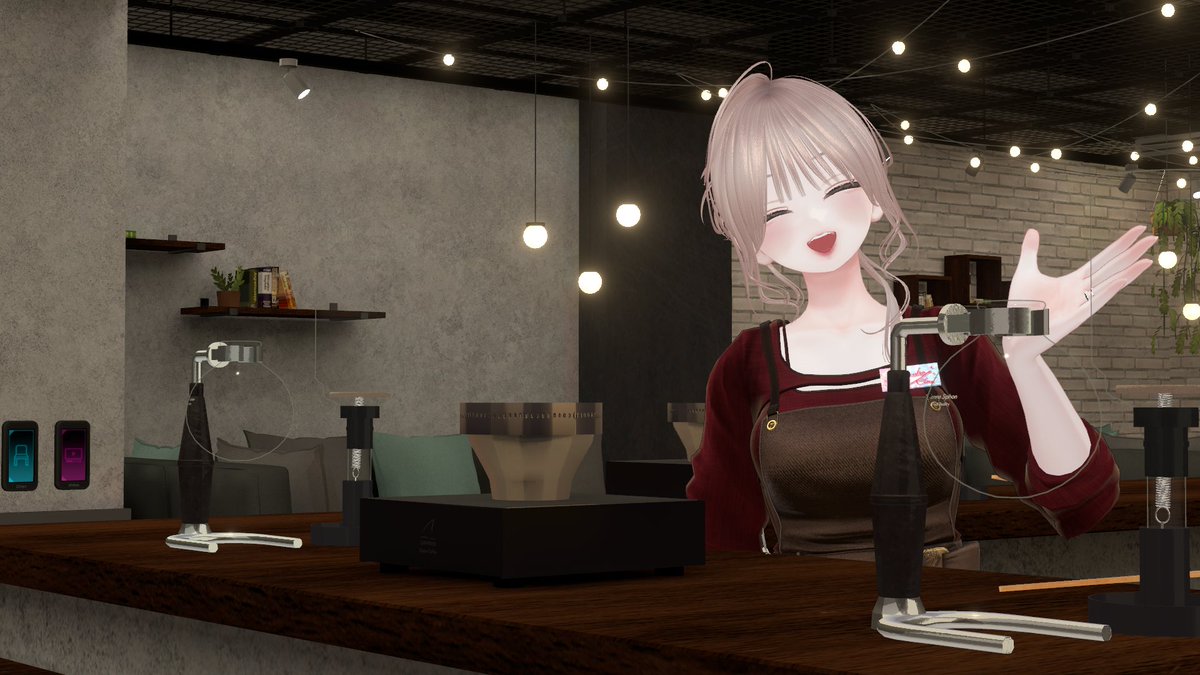 VRCKsconnect's tweet photo. ☕️ キャスト紹介＆一言

『本日プレオープン！出入り自由なので是非ふらっとお立ち寄りください💖』
By Hasuha Kou＊

#VRChat #VRCイベント https://t.co/oUKmOwRaNA
