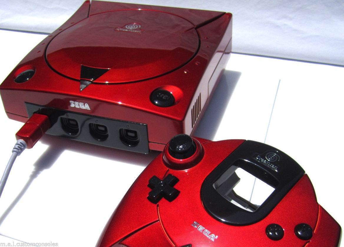 Lord_Arse's tweet photo. The most beautiful Sega Dreamcast you will ever see. https://t.co/ggkqTS8aiz