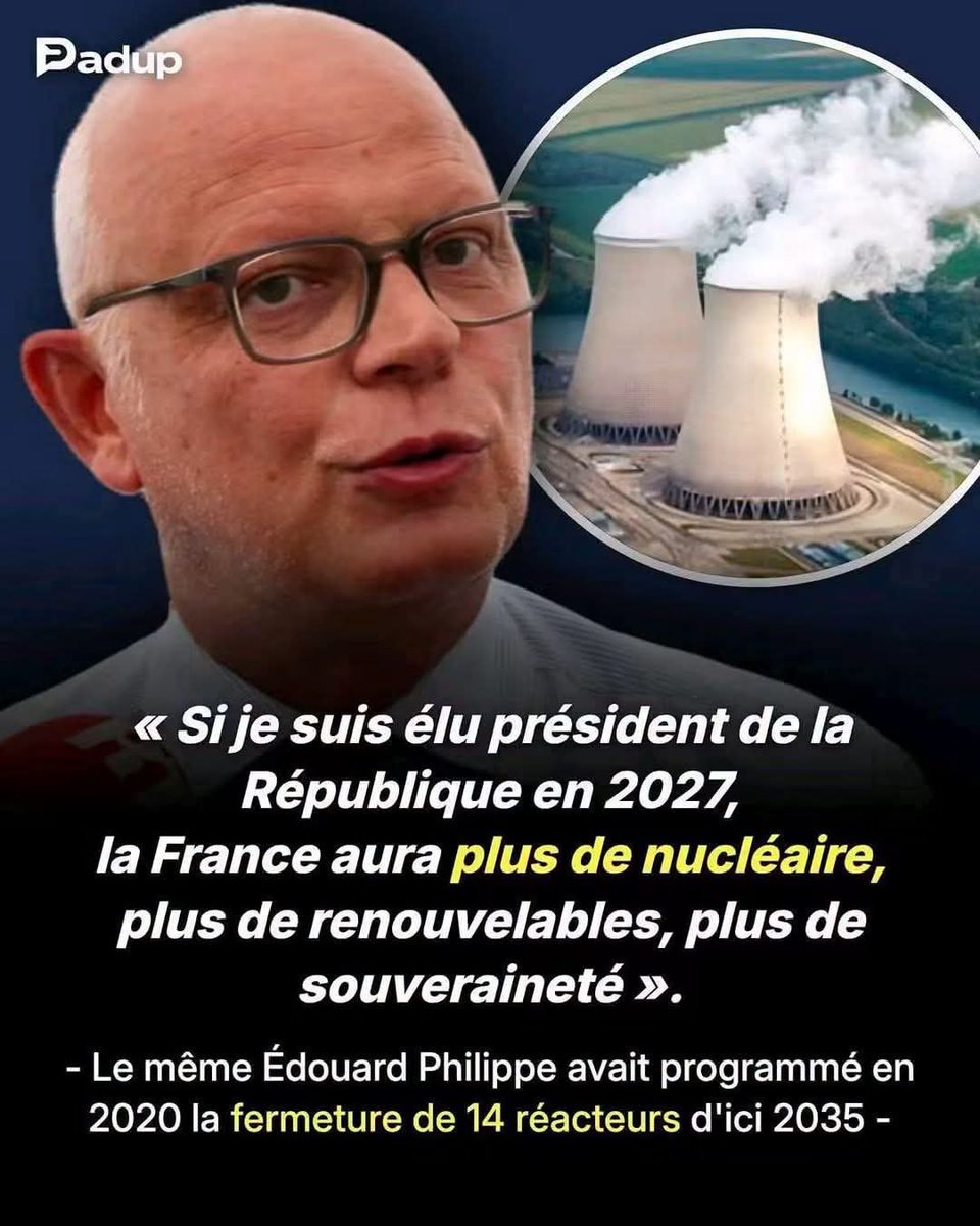 chrysalide21000's tweet photo. C'est bien celui qui voulait fermer 14 centrales en 2020 !!!... https://t.co/fSfriuAqP4