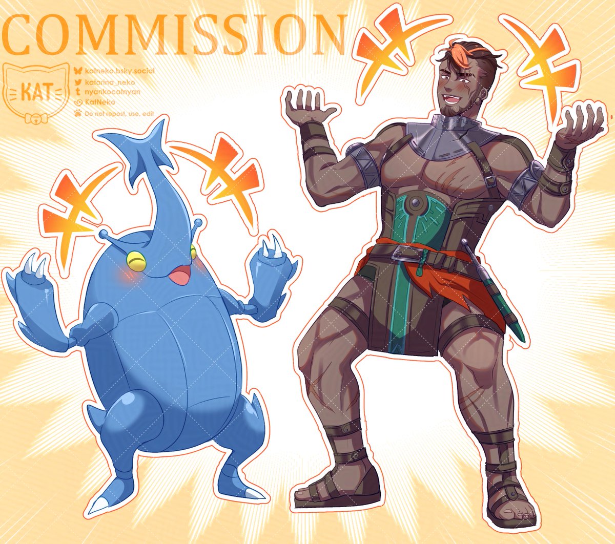 katarina_neko's tweet photo. C0mm for @/vervefeh of Guzran and Bois (from plza) 😆
I had so much fun drawing them, thank you very much!
#fefw #fireemblem #VgenCommㅤ https://t.co/836vlAODwB
