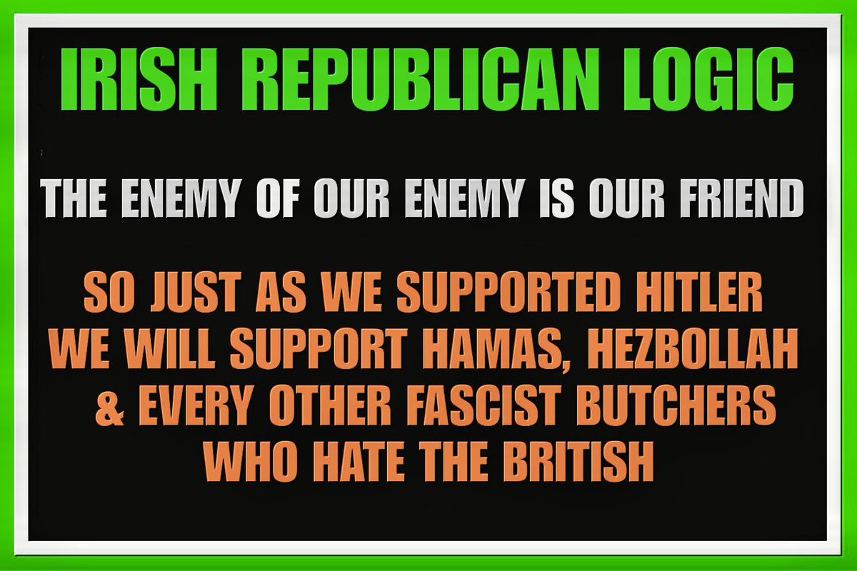 JMcshare's tweet photo. @CatSeeley Remember guys, keep playing the victims. Got to keep that Irish republican cycle of perpetual victimhood going like you've done for years.  Keep on repeating over &amp; over again about how hard you're done by, how evil Unionism is &amp; how you feel an affinity with Hammas &amp; Palestine. https://t.co/3A5stsrsRn