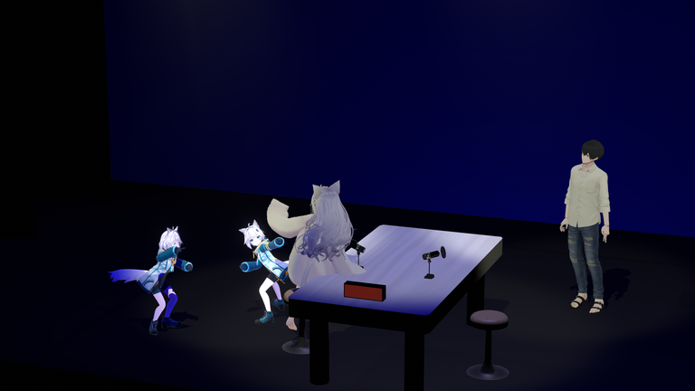 vrlife_magazine's tweet photo. 🔻みんなの“VRChat体験談”が、VR演劇に！🎭
コラボ企画で集まったエピソードをもとに、VR劇団ユアクトが3本のVR演劇を制作。
「VR演劇ってどんな感じ？」そんな方にもおすすめです。
千秋楽は本日21:30～。YouTube配信も！
🔽ゲネプロレポートはこちら
https://t.co/9GbIn9gUbC
#VRCエピソード舞台化 https://t.co/kclNTBVkuZ