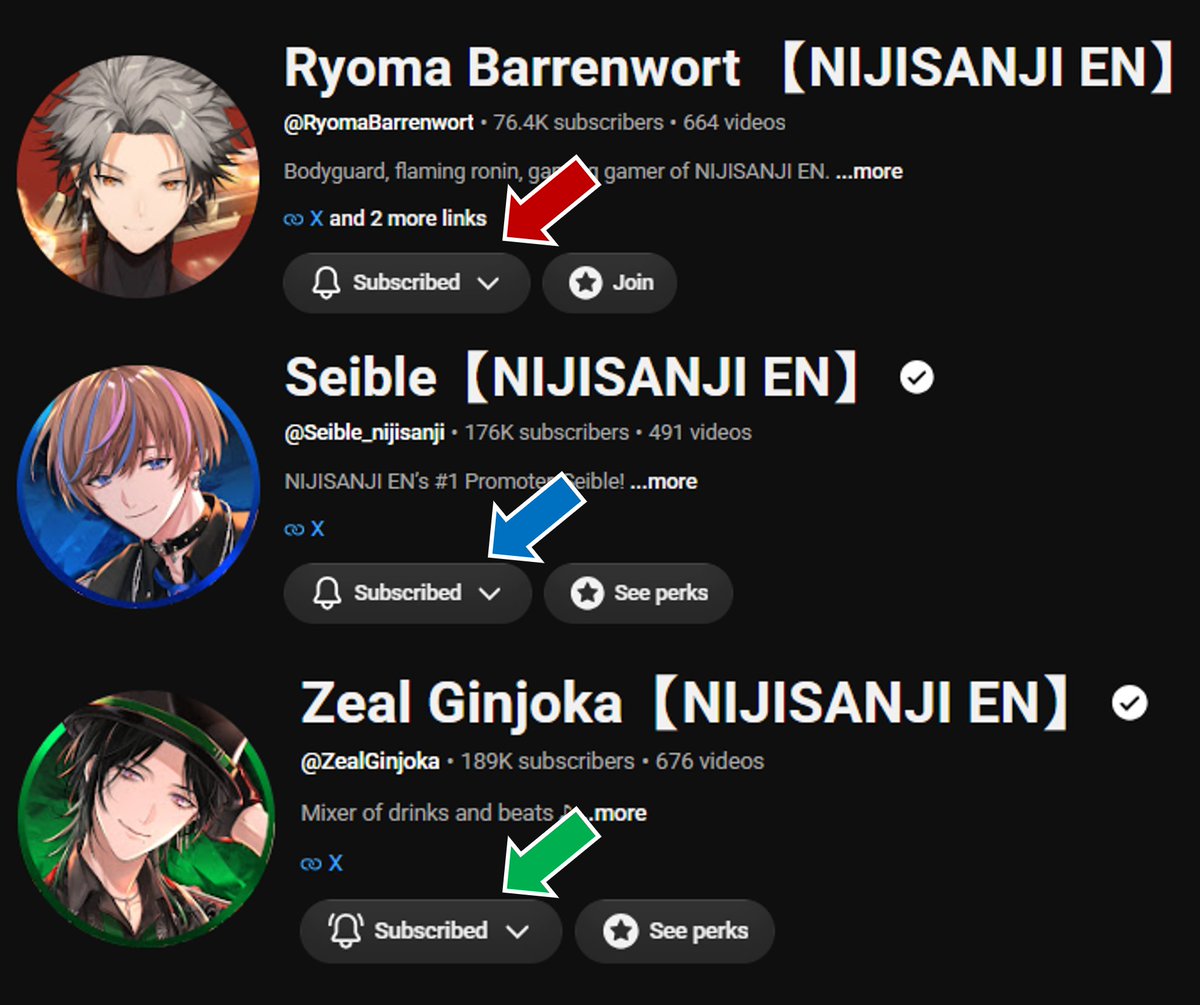Hoshiyomi_dream's tweet photo. You there, yes you 🫵. Have you check out these wonderful livers? Do you know that you can click on those subscribe buttons and help them reach yet another milestone?

Whether it's JST, EST, PDT, surely one of them might be streaming at your time zones. Have fun watching. https://t.co/f8zA5WJ5Tt