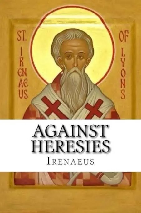 ApostleTempest's tweet photo. What’s The Best proof for the Trinity? I assume It’d be the Apostolic Church of Jesus right..? Oh well….

Irenaeus Of Lyon (~2nd century) Says The Father Is Greater than Jesus in knowledge (AH 2.28) He supposedly has a golden Apostolic Chain to John.
John—>Polycarp—>Irenaeus. https://t.co/UsuHN2v9aC