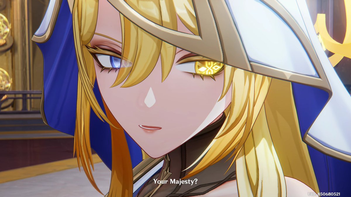 Chococake_hehe's tweet photo. She's so aromantic lesbian 
#rhinedottir #GenshinImpact https://t.co/dVFpVgrhvc