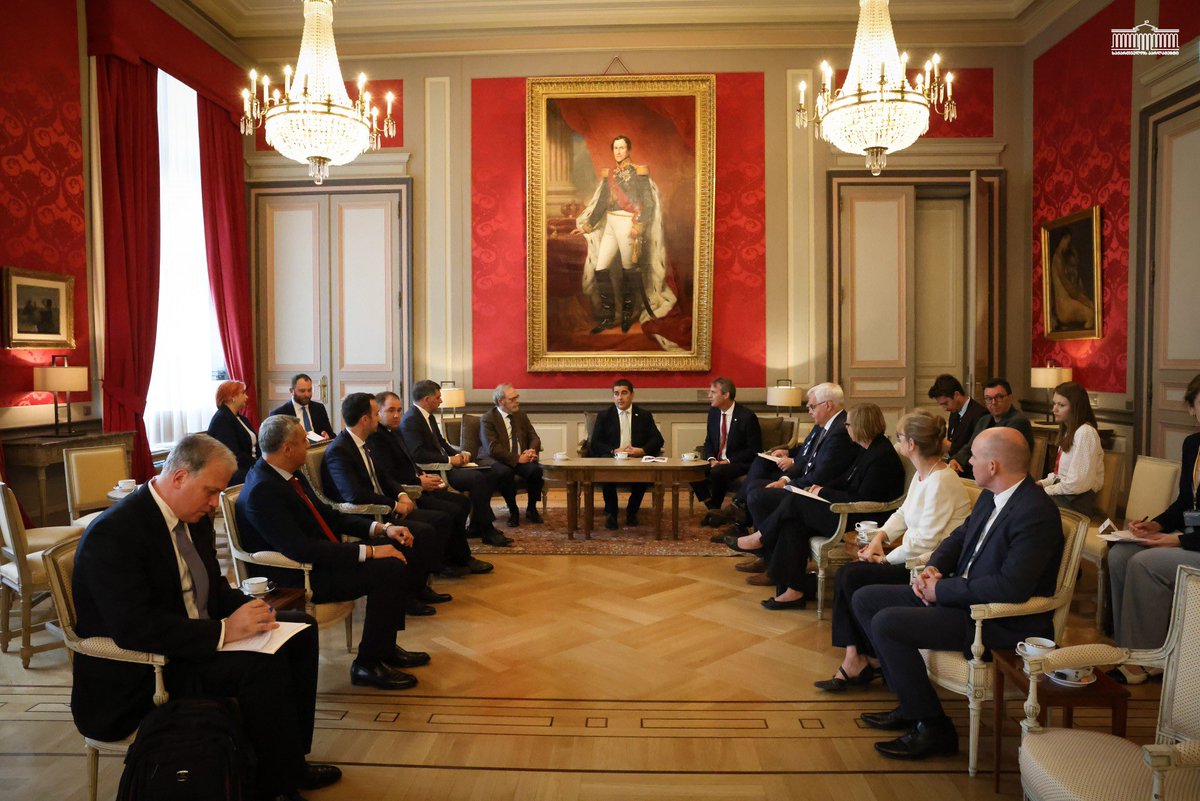 GeorgiaInEU's tweet photo. 3/3
🤝 Discussions focused on strengthening parliamentary cooperation, bilateral relations and 🇬🇪-🇪🇺 ties, as well as regional &amp; international developments. https://t.co/O6xz0WjqAi