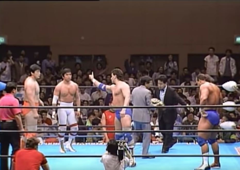 RyderClash_'s tweet photo. Can-Am Express (c) vs Kenta Kobashi &amp; Tsuyoshi Kikuchi — AJPW All Asia Tag Team Championships — AJPW: Super Power Series 1992 (5/25/1992)

Match Rating: ⭐️⭐️⭐️⭐️⭐️ https://t.co/v6d9RfccAb