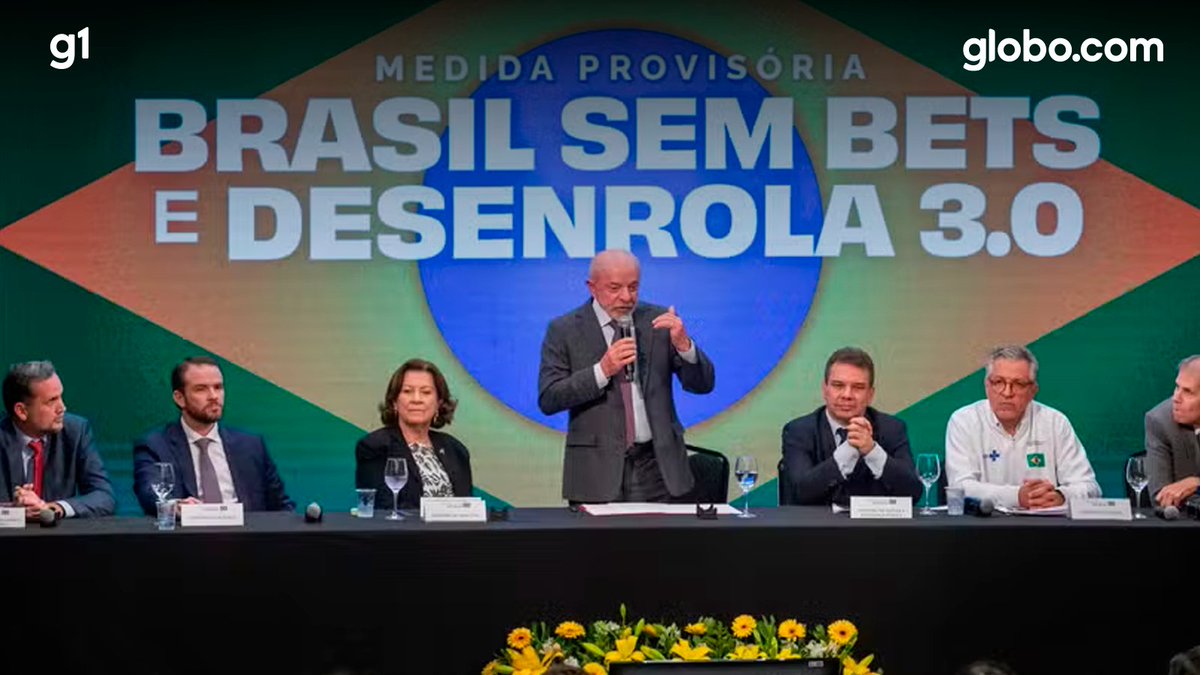 oficialglobocom's tweet photo. Governo entra na Justiça contra 17 bets e pede R$1 bilhão em danos morais. vem entender aqui: https://t.co/etH82QzgpN
#gcomBrasil https://t.co/JjdEFMcpVR
