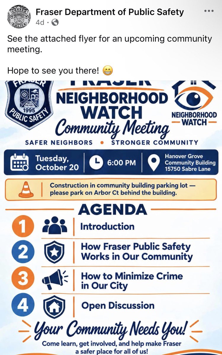 emkenobi's tweet photo. PLEASE READ: One of the 7 Cornell rapists Scott Kretzschmar’s mother, Samantha Kretzschmar, is the Director of Public Safety (painfully ironic)  in Fraser Michigan. Her department is hosting a public safety open house on October 20th! It would be nice if the Fraser community came together to demand her son face the consequences for what he and his friends did! This open house is supposed to make their community safer, meanwhile the director of their public safety is the mother of a rapist who is free and being protected.