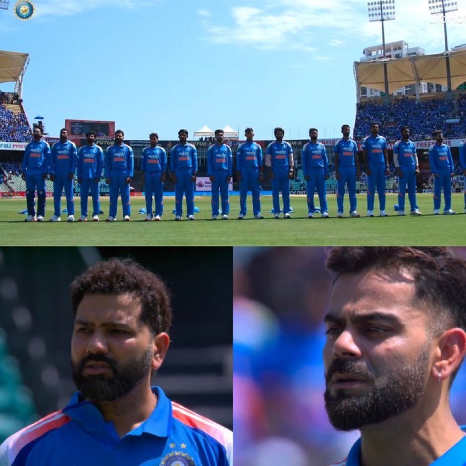 ManakdeepSingh's tweet photo. Why Vande Mataram before Jana Gana Mana before India Vs West Indies Match? 🇮🇳

| भगत सिंह | Sonett 5.5 | Claude 5.5 | शाही मस्जिद |
| BRING BACK SIWET | ECL S3 IS HERE |
#TOIHomeDecorAwards2026
#Multibagger_Stock_Pick #BhagatSingh https://t.co/APvYyuJ6AR