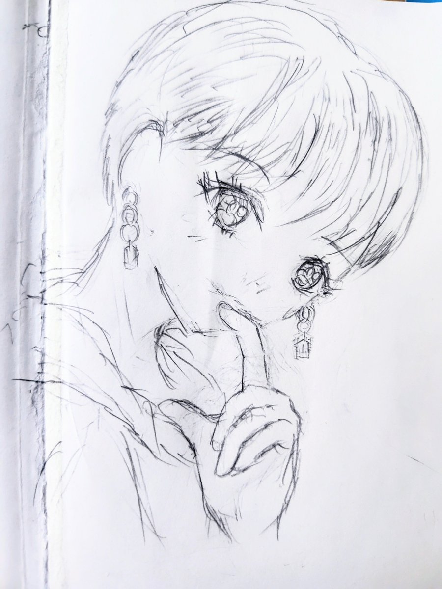 quest_dragons's tweet photo. おはようございます😊
今日の朝活・ラフ🖼️(数分）
バランス良くないけど、ショートヘア
の女性を描いてみました🫣

いつもありがとうございます😊
今日も佳き1日でありますように🙇

#イラスト 
#アナログ 
#絵描き https://t.co/7UjteCqnMM