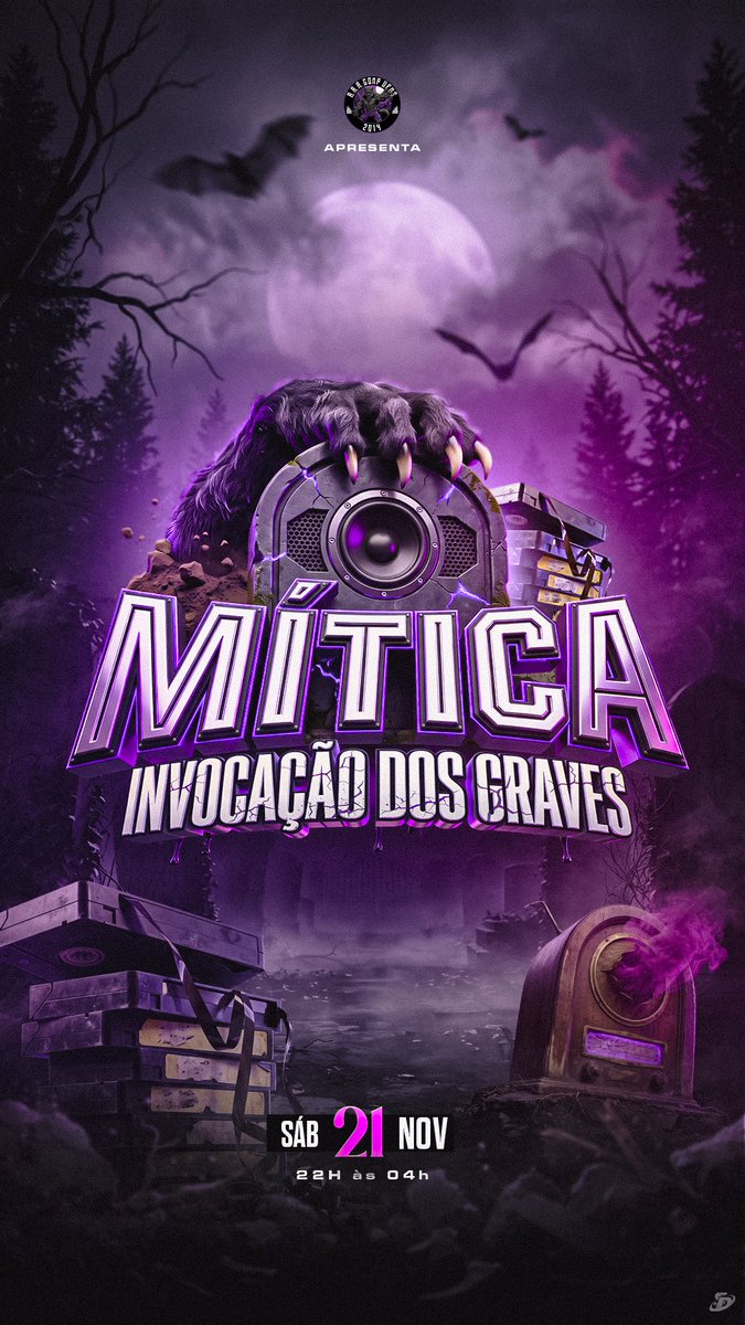 aaacompufms's tweet photo. então essa é a tal resenha dos ATUAL CAMPEÕES DO JIUFMS com ATRAÇÃO NACIONAL CONFIRMADA? 🎃🏆

SAVE THE DATE!
Mítica - Invocação dos Graves 🔉🦇
21/11 - 22h às 04h https://t.co/1hyAs12HjE