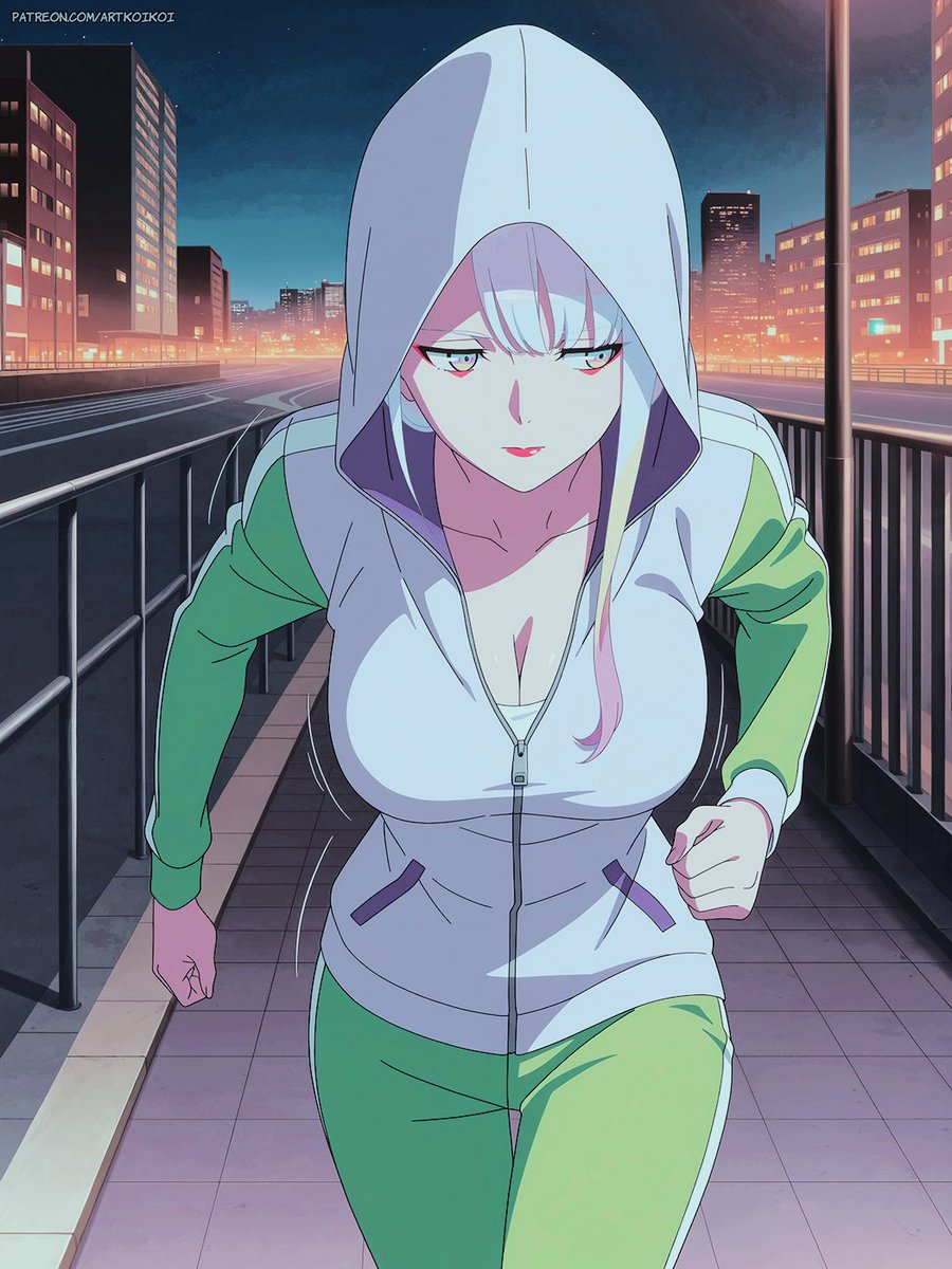 moonxlightgirl's tweet photo. ─── Antes de conocer a David ya mantenía el hábito de ejercitarme durante las tardes o las noches. Aunque mi talento sea ser la Netrunner, defenderme bien sola lo he hecho desde que llegue a esta ciudad. https://t.co/AB1ouZJKVC