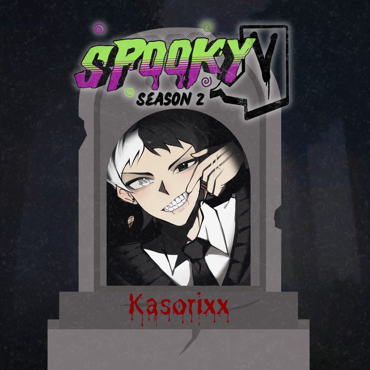 Kasorixx's tweet photo. Guess who's back for another month of Minecraft? 

I'm beyond excited to announce that I will be a part of @MythicVOfficial 's #Spookyvsmp Season 2! Can't wait to see you guys there! Something devilish is coming.. 😈 https://t.co/a1qYpsCFSA
