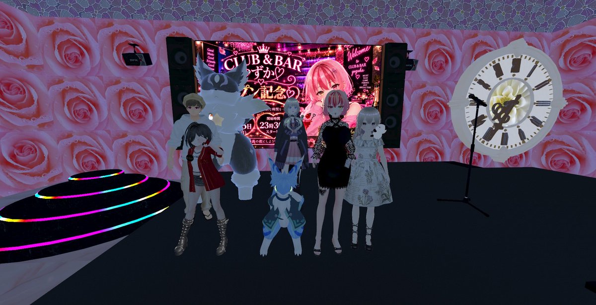 hosinoyuzuka777's tweet photo. CLUB＆BARゆずか
オープンから一週間以上
絶ちみんなのおかげで
大盛況うれしいです♡✨

ありがとうございます^_−☆

#星乃ゆずか
#cluster
#ワールド
#CLUBBARゆずか https://t.co/sQEuY0eHDj
