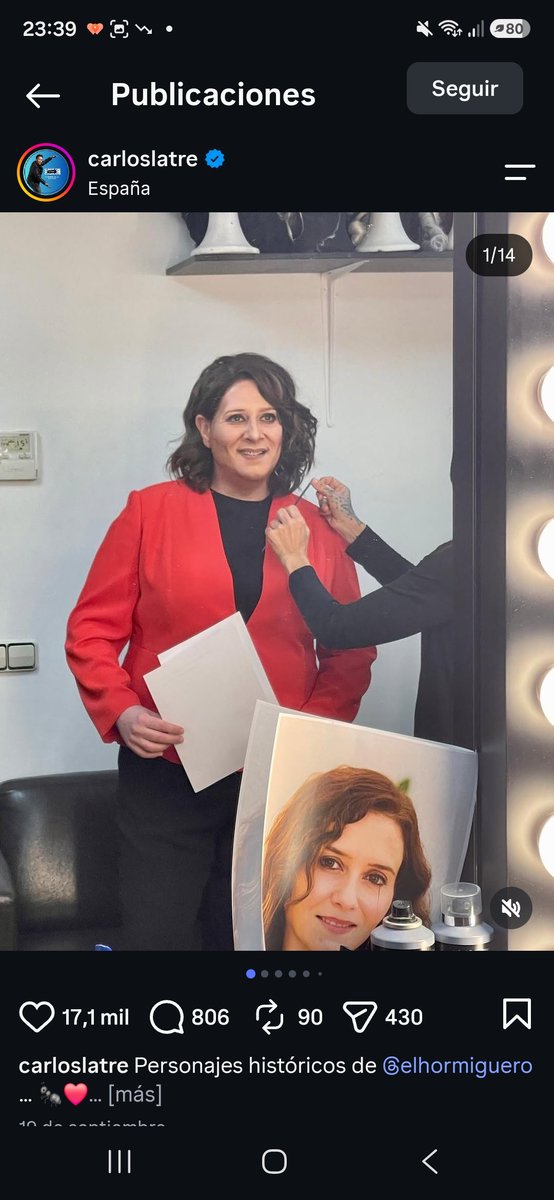 cestarruco's tweet photo. @casasola_89 Antes de hacer el ridículo informaos al menos, Carlos Latre lleva imitando personajes públicos durante años, y sí entre ellos de derechas y de todo, pensáis que sois el ombligo del mundo! https://t.co/lOvTy6tuan