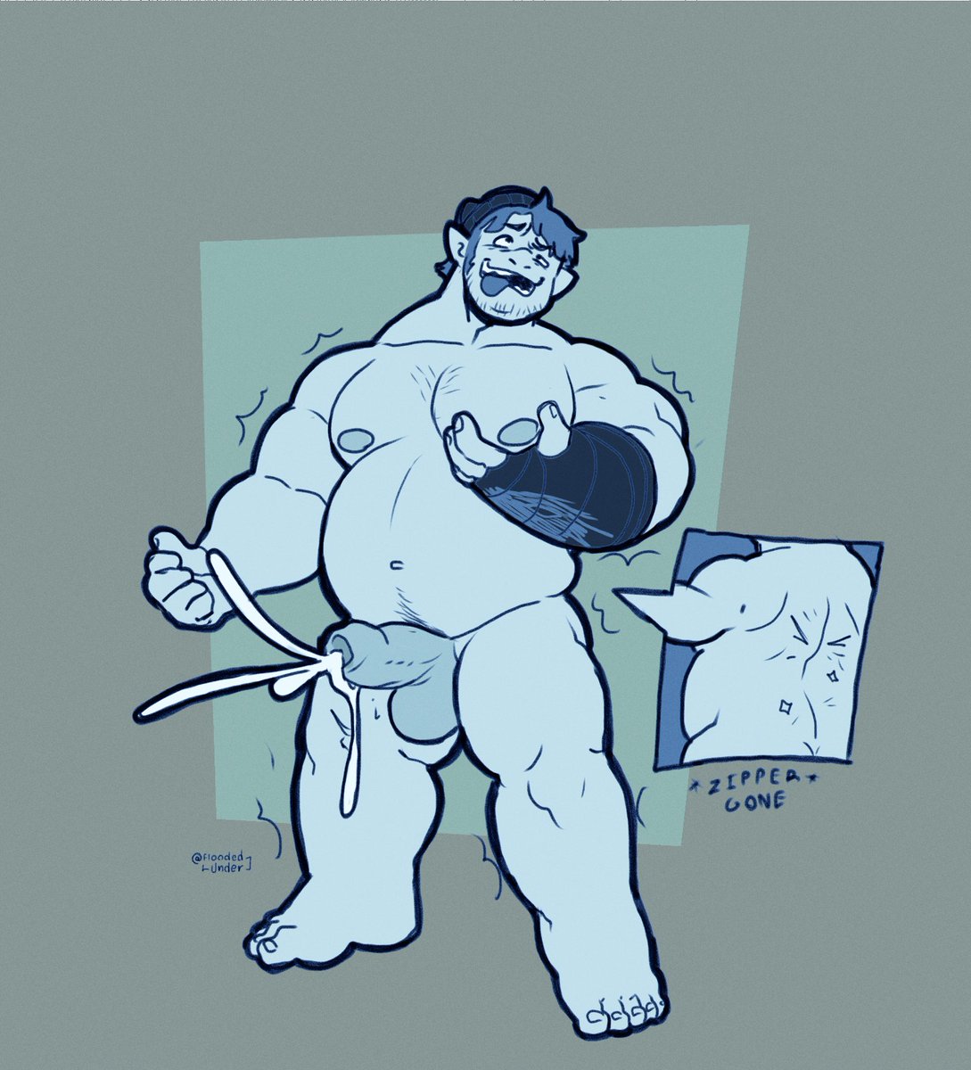 FloodedUnder's tweet photo. COMM for Anonymous!
A singular buy can sometimes be life-changing, specially for this guy!! 
Who's up next on the buyers list... 

#NSFW #Transformation https://t.co/0q0I1nn9iB