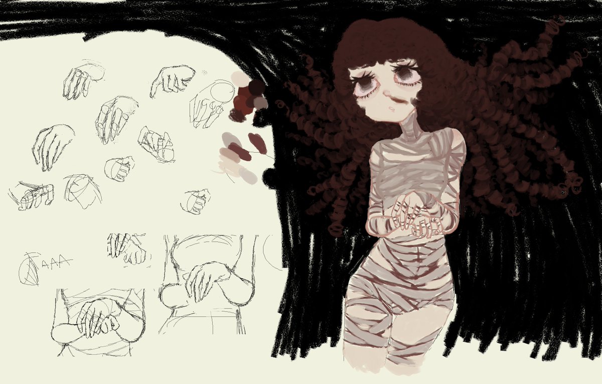 nekrianemoni's tweet photo. found my unfinished art from like 2023 and was surprised how well I already drew back then
wish I would've finished it https://t.co/EEmGxNds8s