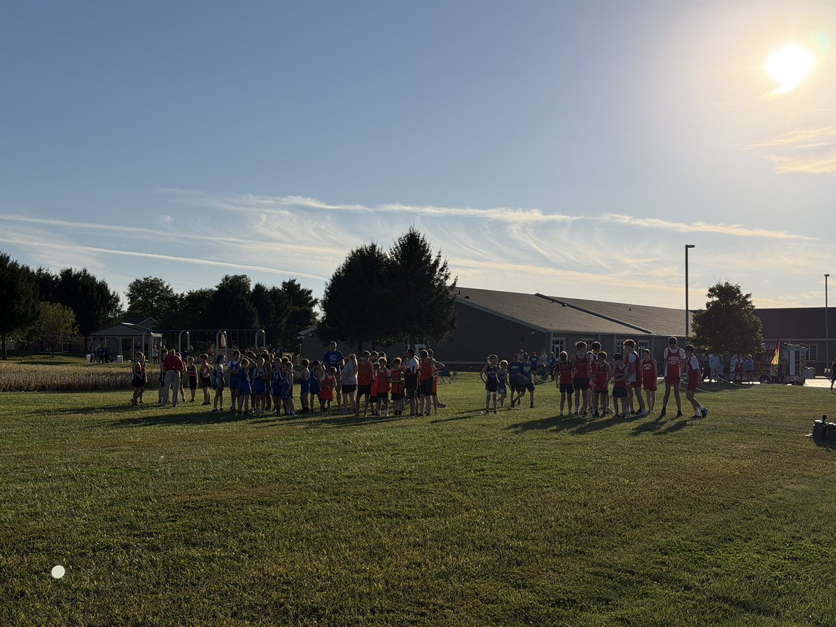 SDCS_SUPER's tweet photo. Middle School EIAC Cross Country. 
Let’s go, Trojans! https://t.co/7EuRLiisSr