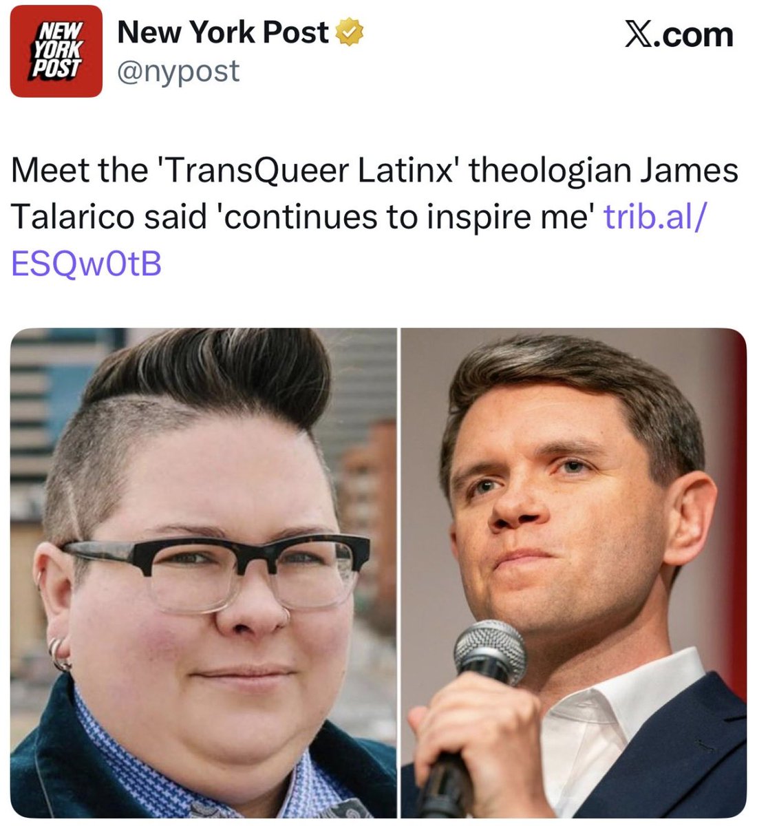 MontyBennett's tweet photo. Talarico wants Texans to believe his politics are rooted in Christianity while openly praising a “TransQueer” activist theologian who calls for “transing religion.”

Christianity CANNOT be rewritten to accommodate your politics. https://t.co/V6A1WDY82D