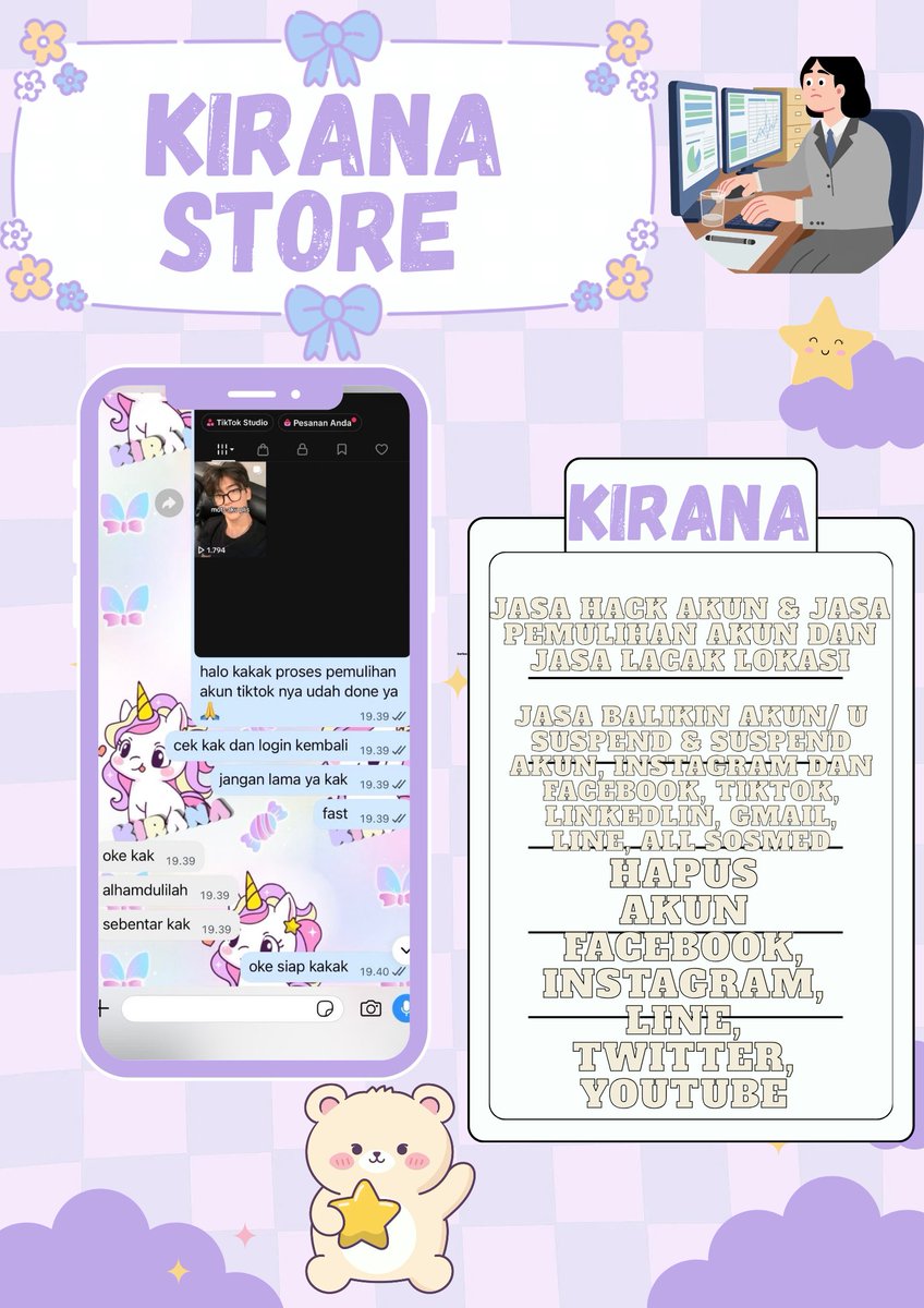 leonshle's tweet photo. Open Jasa Pemulihan &amp; Perbaikan Akun 

layanan keluhan  :
✅Pulihkan,Balikin &amp; Hapus/Nonaktifkan Akun 

( Facebook, Instagram, TikTok, WhatsApp, Line, Twitter/X, Gmail/Email,Telegram, Game &amp; Lainnya )

Lacak Lokasi — Sadap Wa — Hack Akun 

Konsul?WhatsApp Di Profil✨ https://t.co/DwXLZELrD9