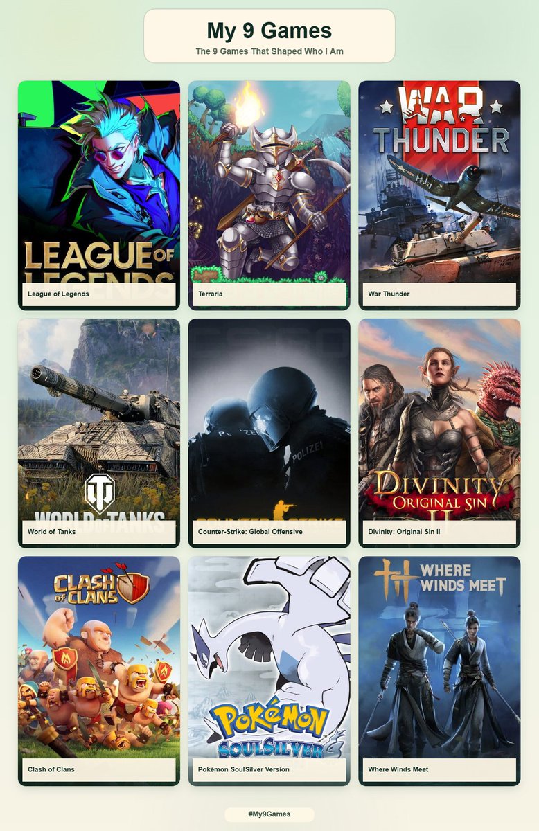 Gabriel_FPL's tweet photo. My 9 games #My9Games https://t.co/O0syCAPP3s