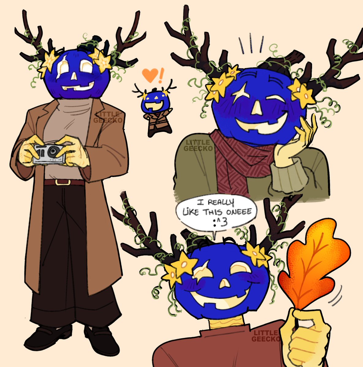 Pumpkin : ) Dusekkar design thingies during fall https://t.co/w4iFJ9qg1M