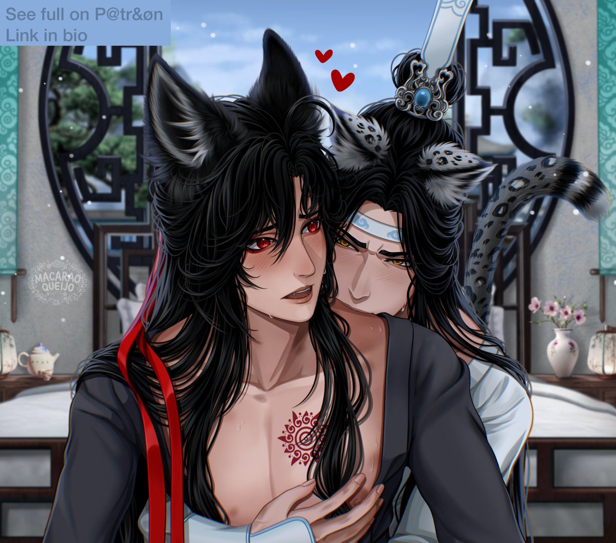 bottomYLLZ's tweet photo. Lan Wangji likes to bite🩵❤️
#MDZS https://t.co/kEQUMTPeBf