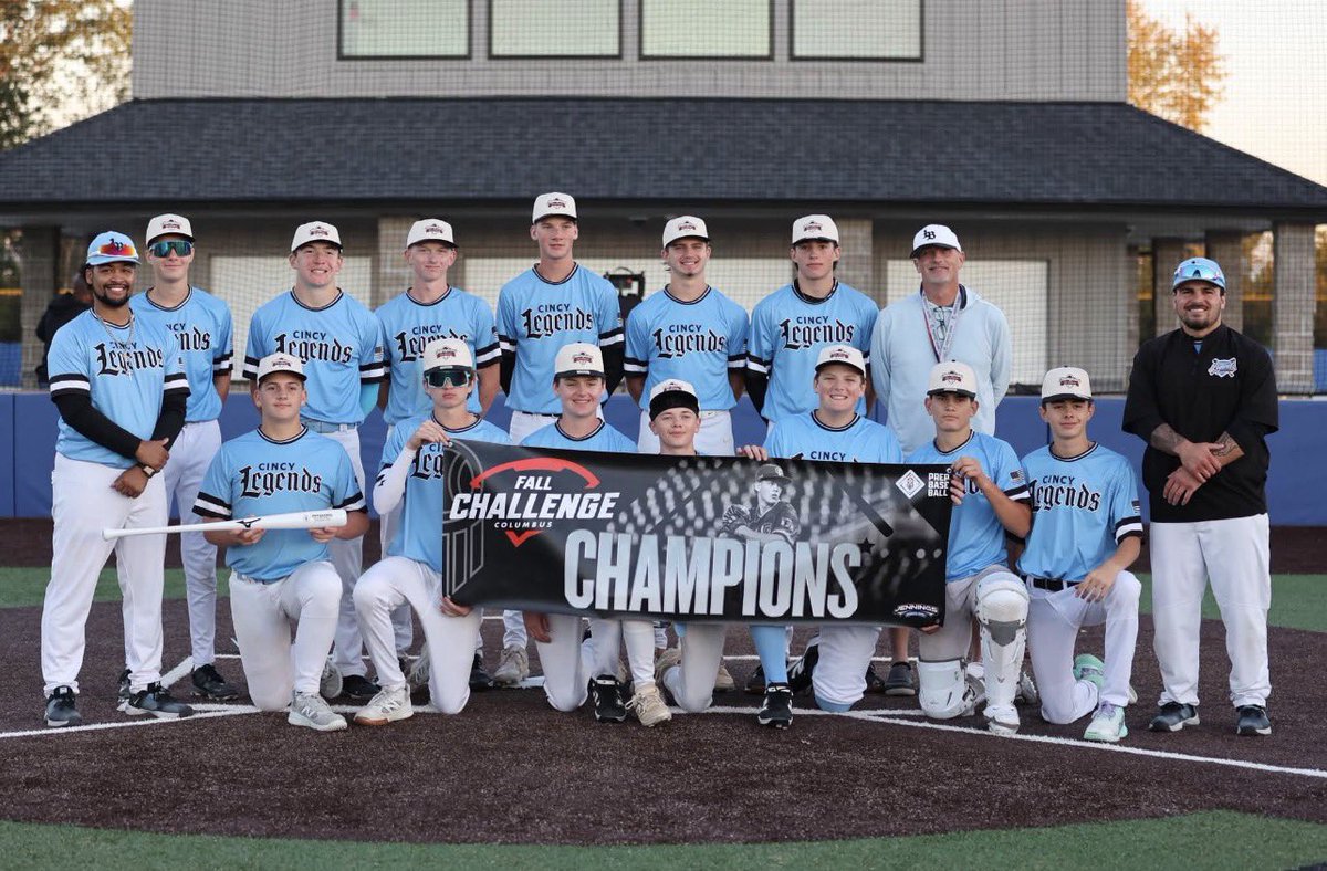 CoachWesSmoke's tweet photo. Congratulations to our ‘29’s on winning the PBR Fall Championship. My first full tournament with them, I was really impressed with how they COMPETED. We have a LOT of work to do to get to the STANDARD our ‘26’s and ‘27’s set, but these guys aren’t afraid of the challenge and opportunity..THANK YOU @PrepBaseballOH @PBTourney @ConnorHoldren_ for the opportunity to compete in your event, it was a great event!
