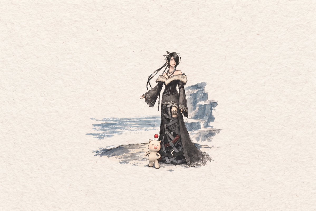 FF_AIArt's tweet photo. You voted for Final Fantasy X.

Some compositions become timeless. Same style.

Swipe.  
1/3

#FFX #FF10 https://t.co/N7aJE8Tnkl