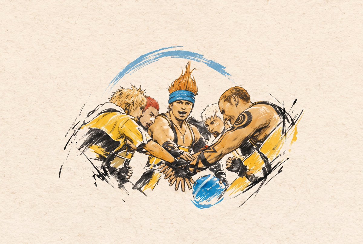 FF_AIArt's tweet photo. You voted for Final Fantasy X.

Some compositions become timeless. Same style.

Swipe.  
1/3

#FFX #FF10 https://t.co/N7aJE8Tnkl