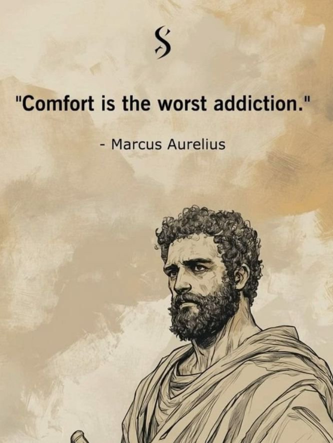 MansBible_'s tweet photo. Comfort is the worst addiction. https://t.co/uhtdrCiFGd
