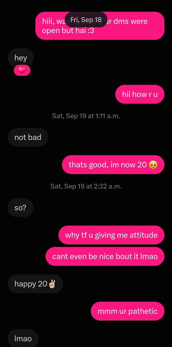 sadredthug's tweet photo. your fucking ridiculous for being rude if u didnt show the ss, retard 😭😂

like come on show some fucking respect asshole like i was nice at first, u werent so stfu https://t.co/SpPnIrkp4R