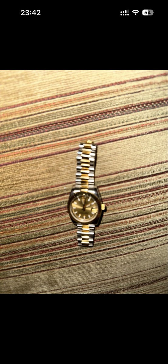 solowatches1's tweet photo. Rolex Two-Tone Datejust 36 Gold/Silver. 

Pop up with offers. Fully authentic.✅
Let’s get this gone as soon as possible. https://t.co/niN2nOuHRr