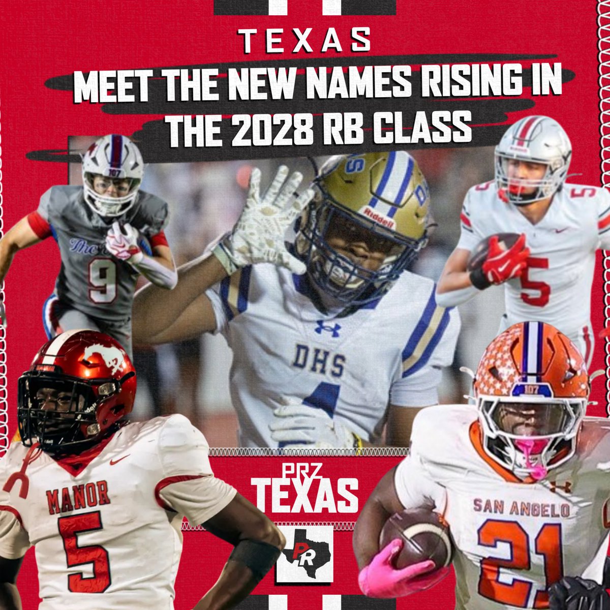 iam_alinedouard's tweet photo. Meet the New Names Rising in the 2028 RB Class🔥🚨

New RB Faces -

@CruseColeman @Xavier_R_2028 @tdshelton13 @mattyangel13 @AndreTerry27 @JulianAshley_21 @Adrian_Taylor28 @luke_gahan22 @Zaylonwells @jakeograham @FirstGreen62025 @GageWuthrich_ @DaKiebren6 @accetta_frank @Brennanoliver_1 @KaidenCredit @PrepRedzoneTX @PrepRedzone 

#HSFB #PRZTexas #PrepRedzoneTX #RBs #Classof2028

Article✍️: https://t.co/EqNzgJ7Grb