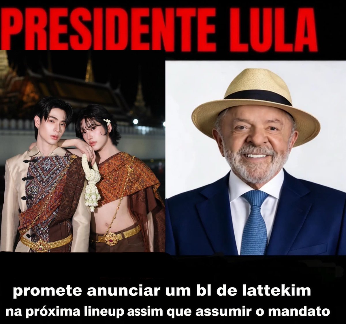 LattekimAcervo's tweet photo. ah Lula, meu presidente... https://t.co/WqIzWjDamF