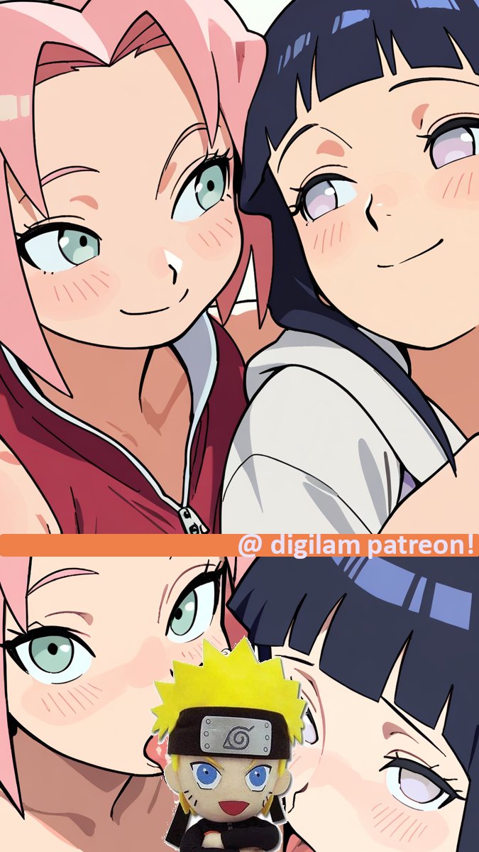 digiLaminate's tweet photo. favorite girl, hinata or sakura? #naruto https://t.co/Pj4hhDt7id