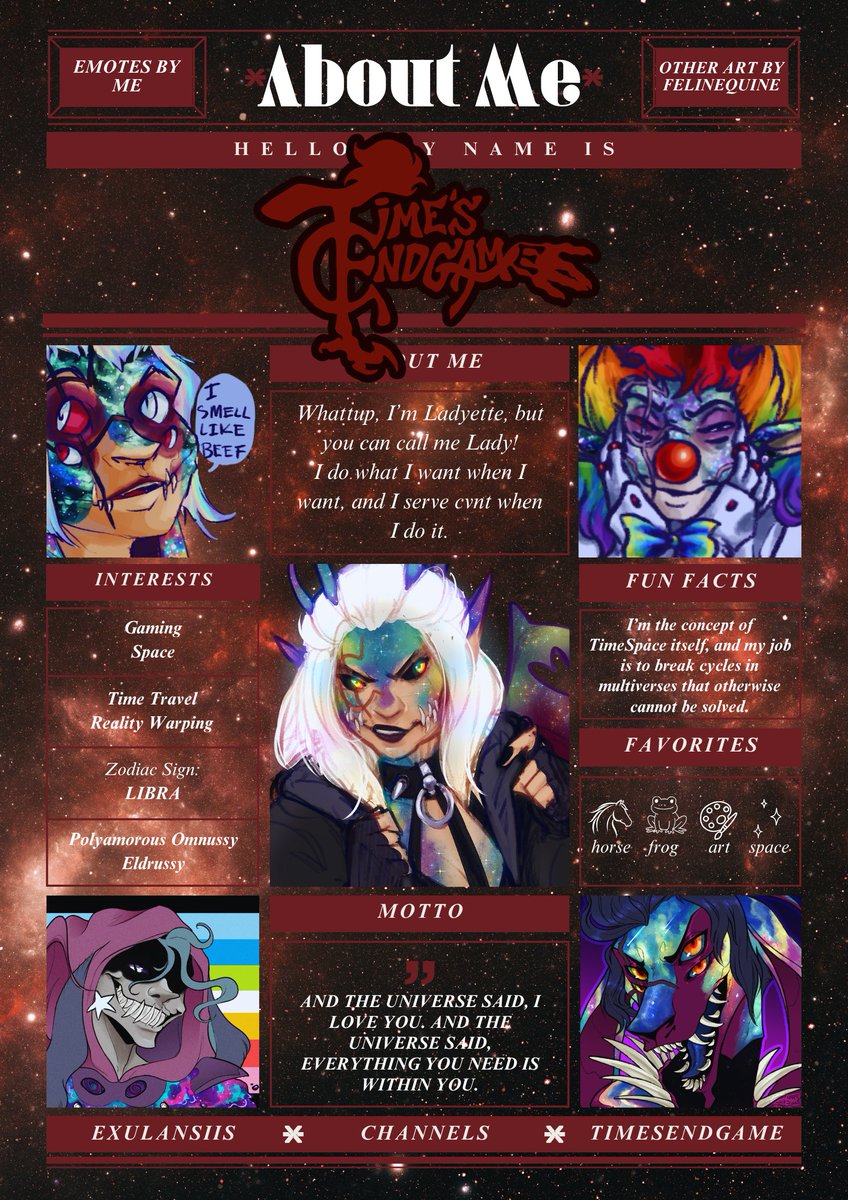 TimesENDGAME's tweet photo. Whattup, I'm Lady and I like to cause problems on purpose.
Art by @felinequine and @exulansiisttv https://t.co/NSSoRwa6ET