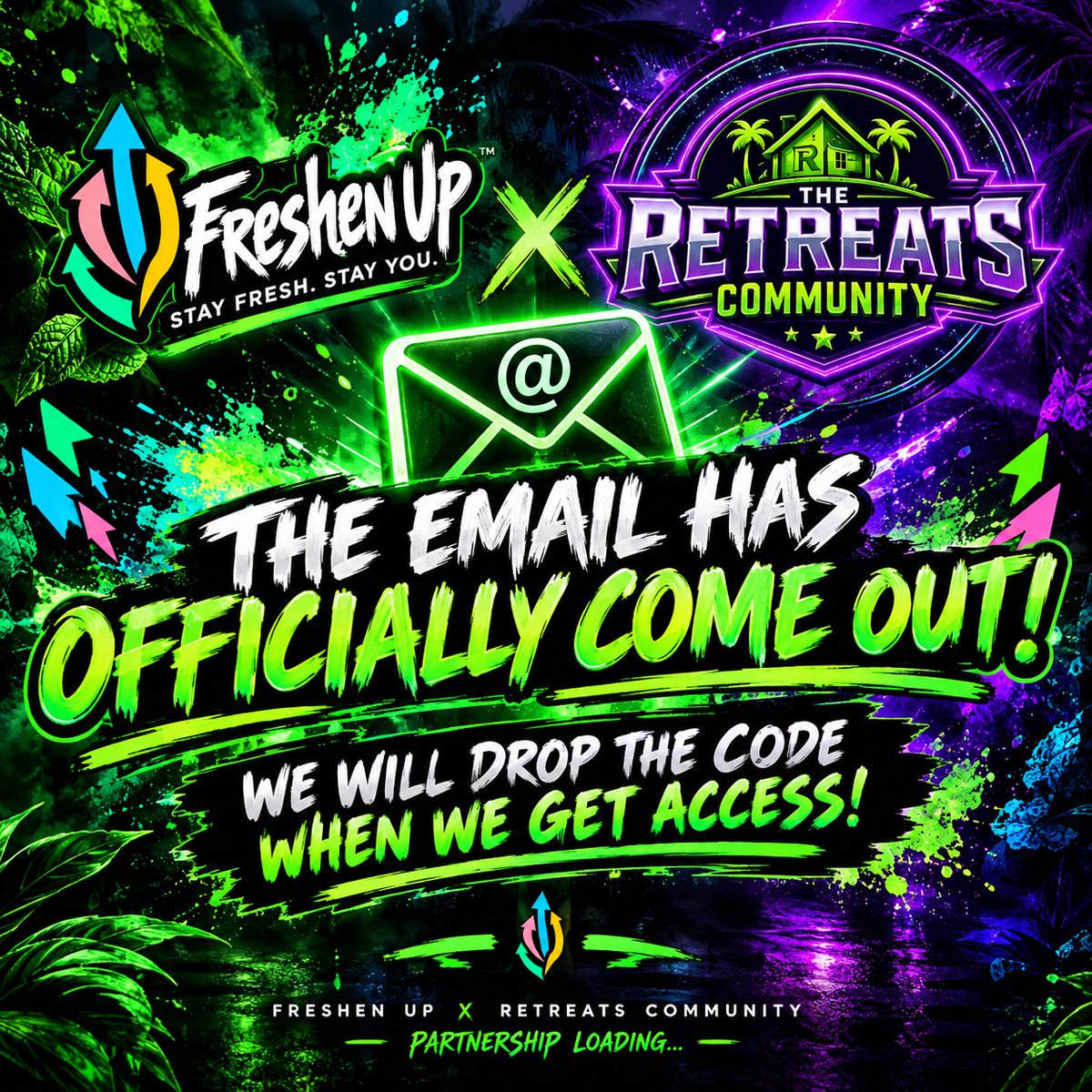 Retreats_Home's tweet photo. 🔥 IT’S OFFICIAL, RETREATS FAMILY! 🔥

We finally got the email from Freshen Up — and we can officially get our Freshen Up discount code! 💚💦

This has been a long time coming, and we’re incredibly excited to finally be part of the Freshen Up Fam! 🙌

More details coming VERY soon, including our official code so you can save on your Freshen Up orders! 👀🔥

Thank you to everyone who has supported us and helped make this possible! 💚

#RetreatsCommunity #FreshenUp #FreshenUpFam #Creator #GamingCommunity #SupportSmallCreators

@DrinkFreshenUp @CroweFam_ @Lady_Kat311 @MasterReinhardt
