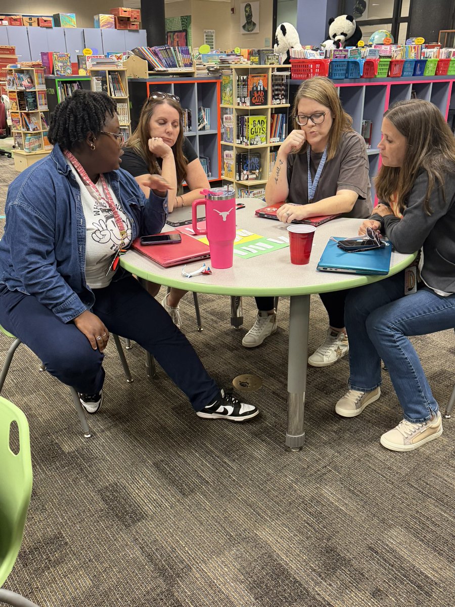 HumbleISD_WPE's tweet photo. No school for students today, but the LEARNING continues at WPE!
Our teachers are LEVELING UP through professional learning focused on Checks for Understanding and Monitoring & Adjusting.
When teachers grow, our Pandas grow! 💚
#LevelUp #PandaProud #WPE https://t.co/uEK59ImHfj