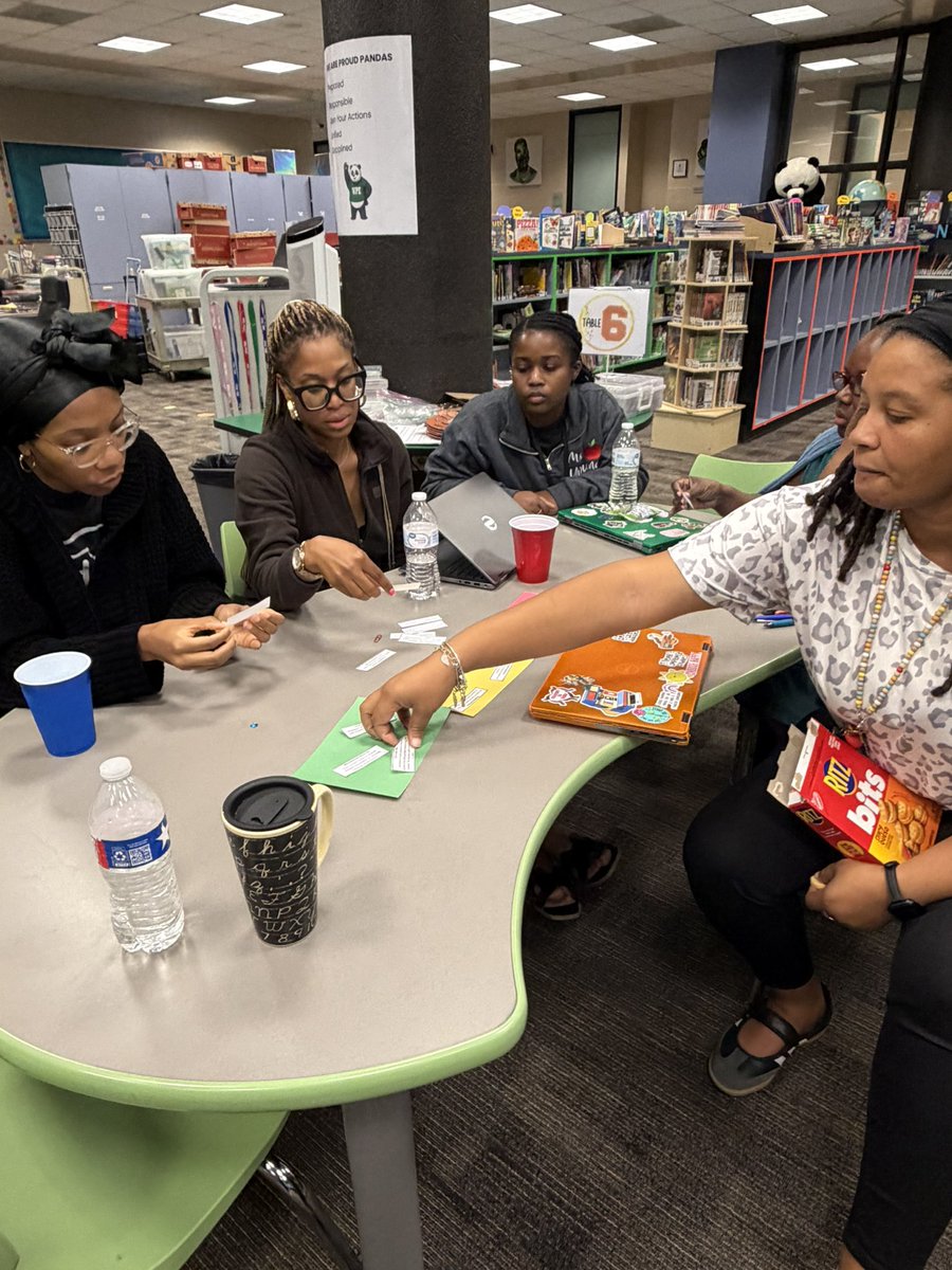 HumbleISD_WPE's tweet photo. No school for students today, but the LEARNING continues at WPE!
Our teachers are LEVELING UP through professional learning focused on Checks for Understanding and Monitoring & Adjusting.
When teachers grow, our Pandas grow! 💚
#LevelUp #PandaProud #WPE https://t.co/uEK59ImHfj