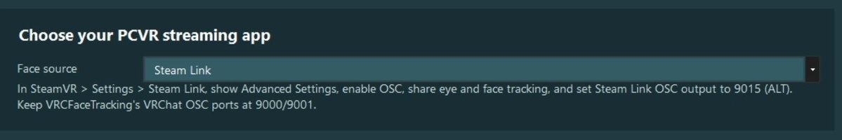 Fwooffy's tweet photo. I've been busy...

Individual cheek puff
Steam Link support
Better tongue tracking
Over 40 bugs squashed 

I've also been making progress on getting it running natively on the headset, but there’s no timeline for that yet.

will be releasing this soon https://t.co/TyPNVI59Uz