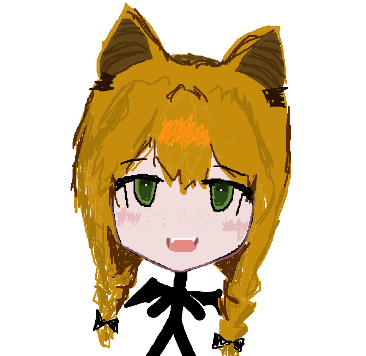 satomu1802's tweet photo. a carefully executed fan art, made without any haste of @Juni_Batbury https://t.co/OmccJgcz0l