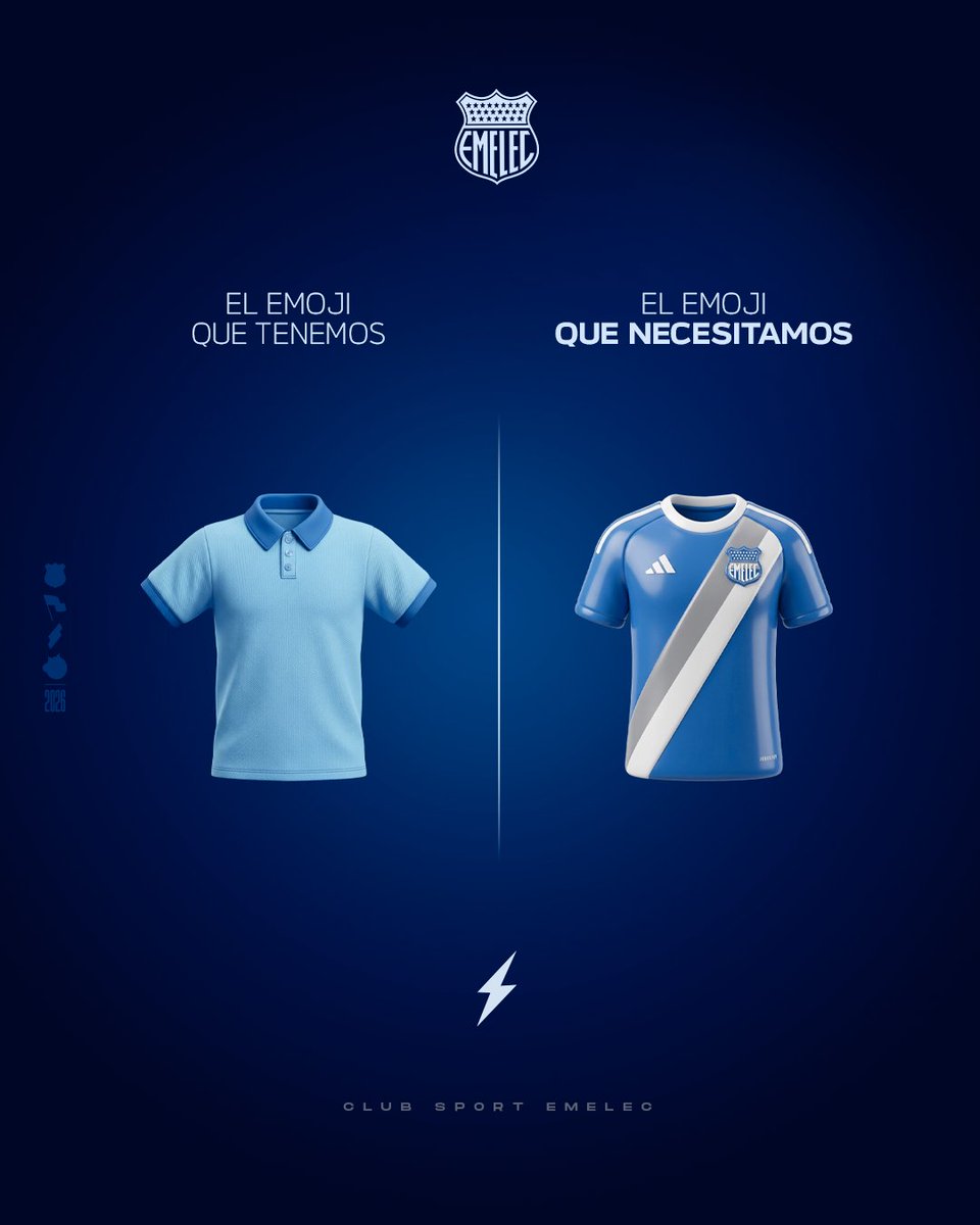 CSEmelec's tweet photo. Todos deberíamos tener estos emojis⚡ https://t.co/5543TrL4NT