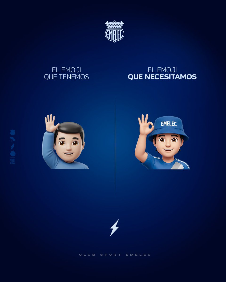 CSEmelec's tweet photo. Todos deberíamos tener estos emojis⚡ https://t.co/5543TrL4NT