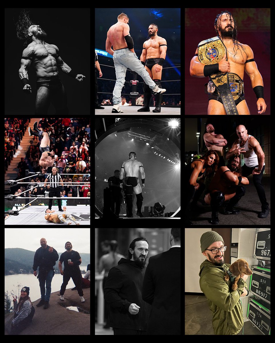 AEW's tweet photo. The very best of us. Truly one of a kind. 

We love you and we miss you, Ben. We always will. 🖤 https://t.co/mDqe4PCDYY